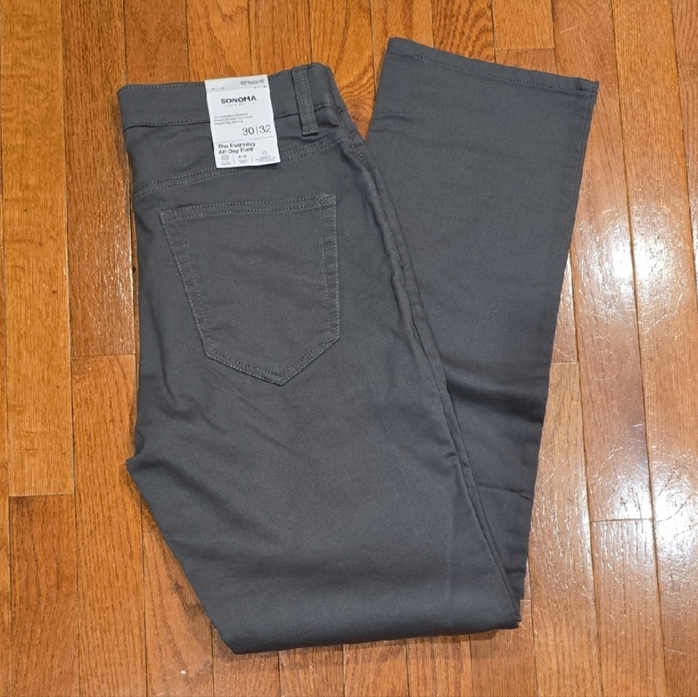 Sonoma 30x32 Everyday All-Day Straight Leg Pants